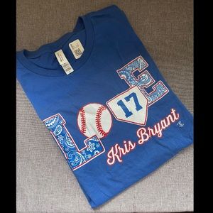 Brand New Womens XL Kris Bryant t-shirt